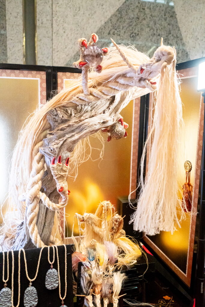 漆精麻龍(うるしせいまりゅう） - 愛ちゃんの龍【精麻とパワーストーン