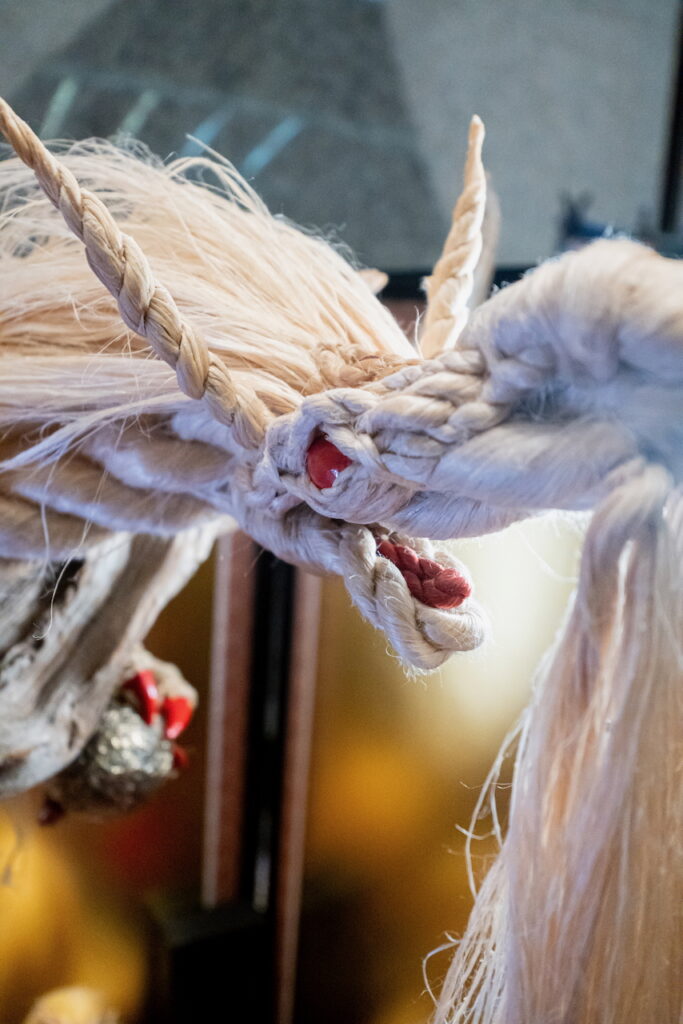 漆精麻龍(うるしせいまりゅう） - 愛ちゃんの龍【精麻とパワーストーン