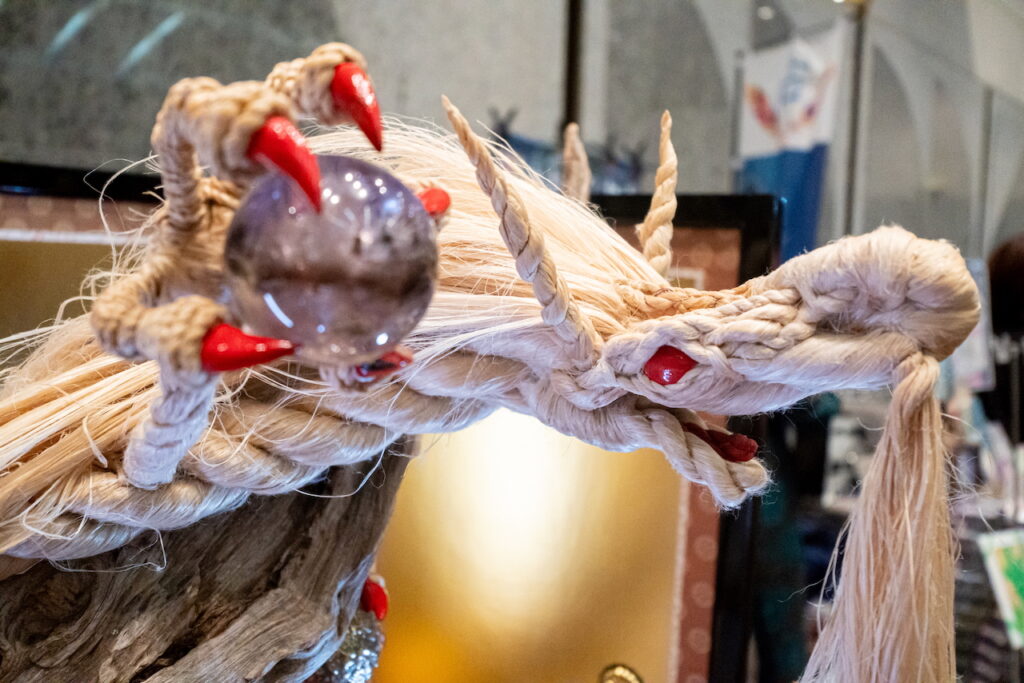 精麻龍 (小) 生成り 全長約30cm 【公式通販】