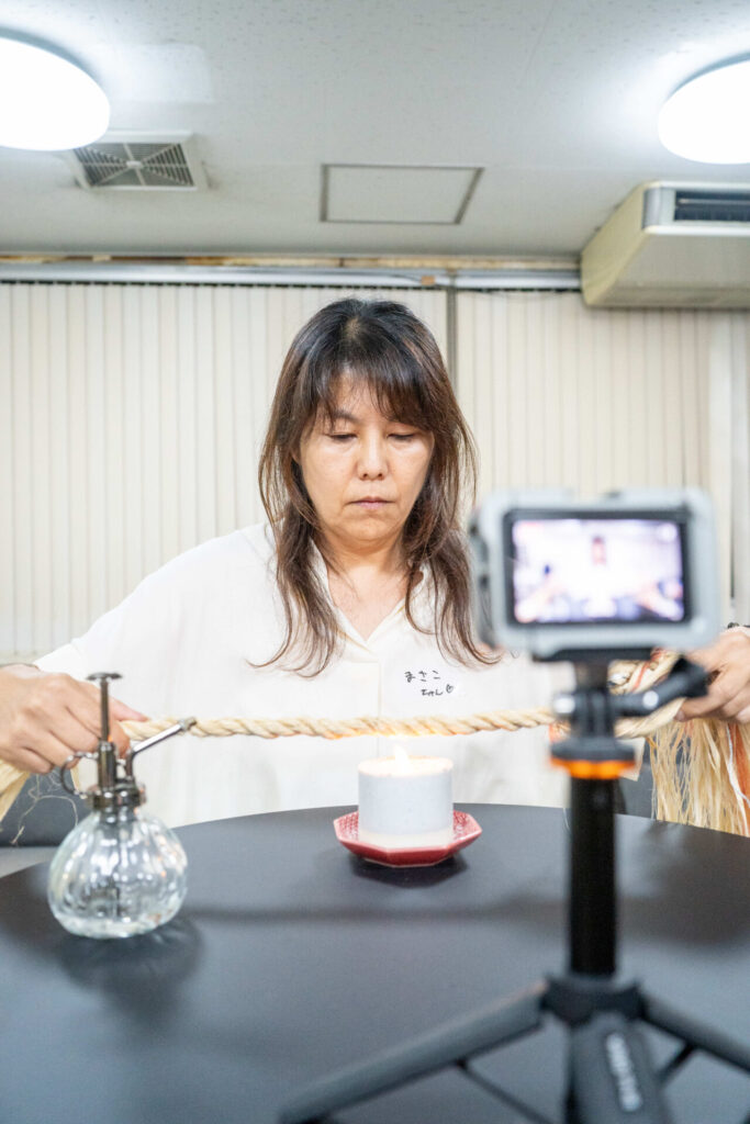 日本縦断!精麻創作ワークショップの旅 - 愛ちゃんの龍【精麻と