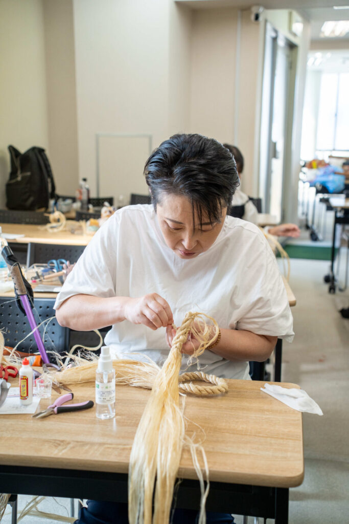 日本縦断!精麻創作ワークショップの旅 - 愛ちゃんの龍【精麻と