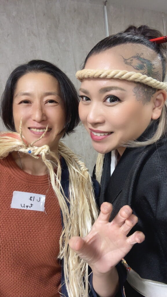 日本縦断!精麻創作ワークショップの旅 - 愛ちゃんの龍【精麻と